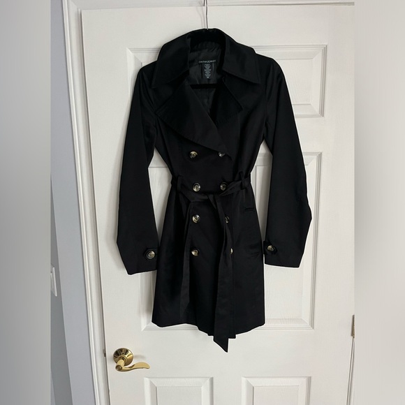 Cynthia Rowley double breasted trench coat - Picture 7 of 8